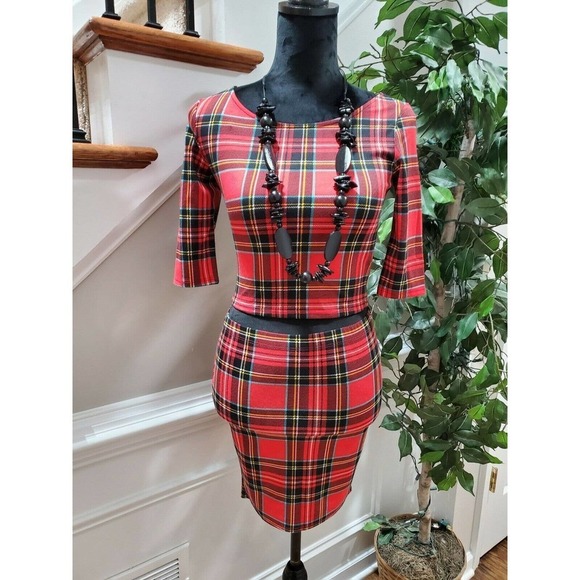 Boutique Better Be Women's Polyester Long Sleeve Top & Skirt 2 Piece Set Size S - Picture 10 of 10